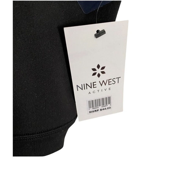 Nine West Active Women’s Black Sports Bra 2X Breathable Comfort 4 Way Stretch. - Picture 4 of 6